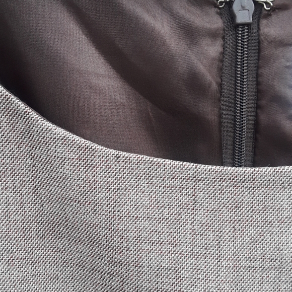 Studio 1 Brown Sheath Dress - Size 12 - Picture 3 of 7